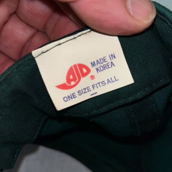 Miami Hurricanes vintage Green Sebastian The Ibis U baseball Snapback cap hat - Picture 5 of 5